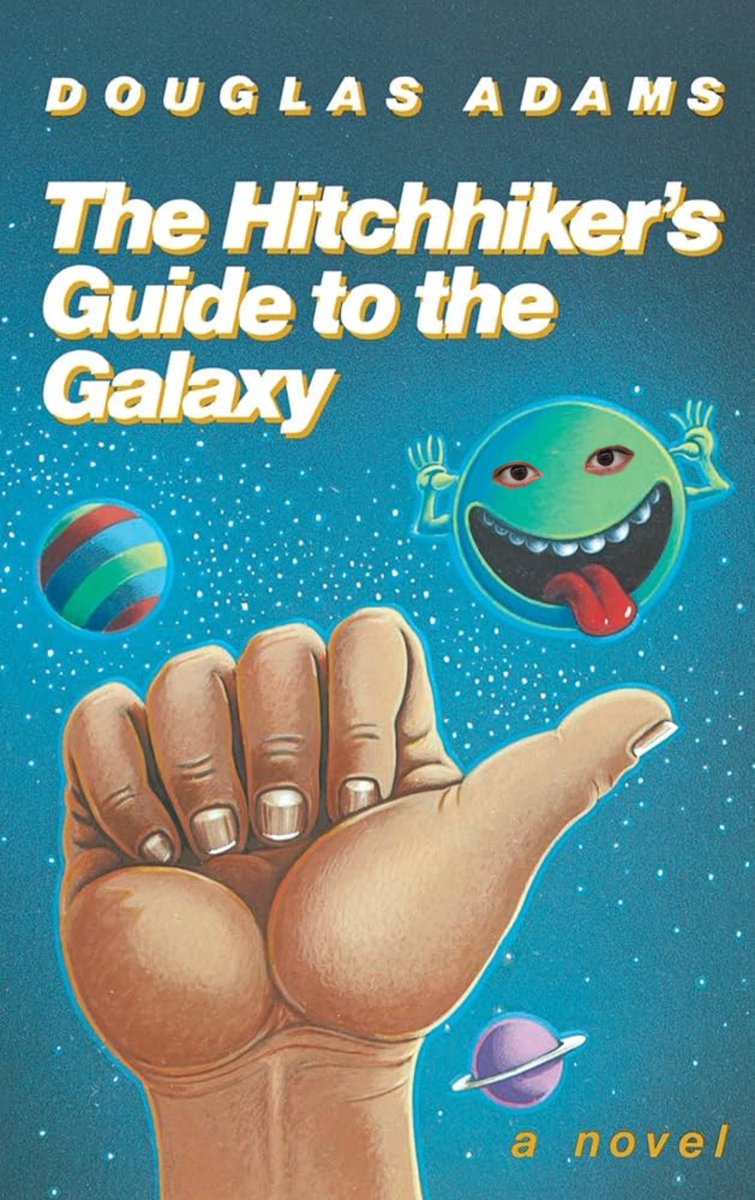 nmixxpics_'s tweet photo. the next Lily's Lost The Plot is a novel by Douglas Adams, The Hitchhiker's Guide to the Galaxy https://t.co/OfpexYgnLy