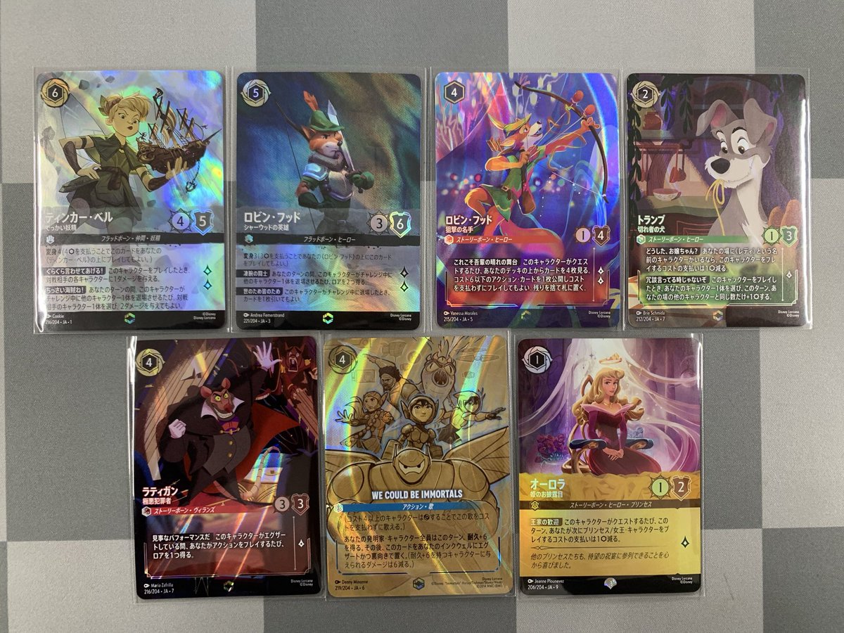 🐭 ディズニー ロルカナ🐭 Disney Lorcana ✨ショーケース2台で展開中