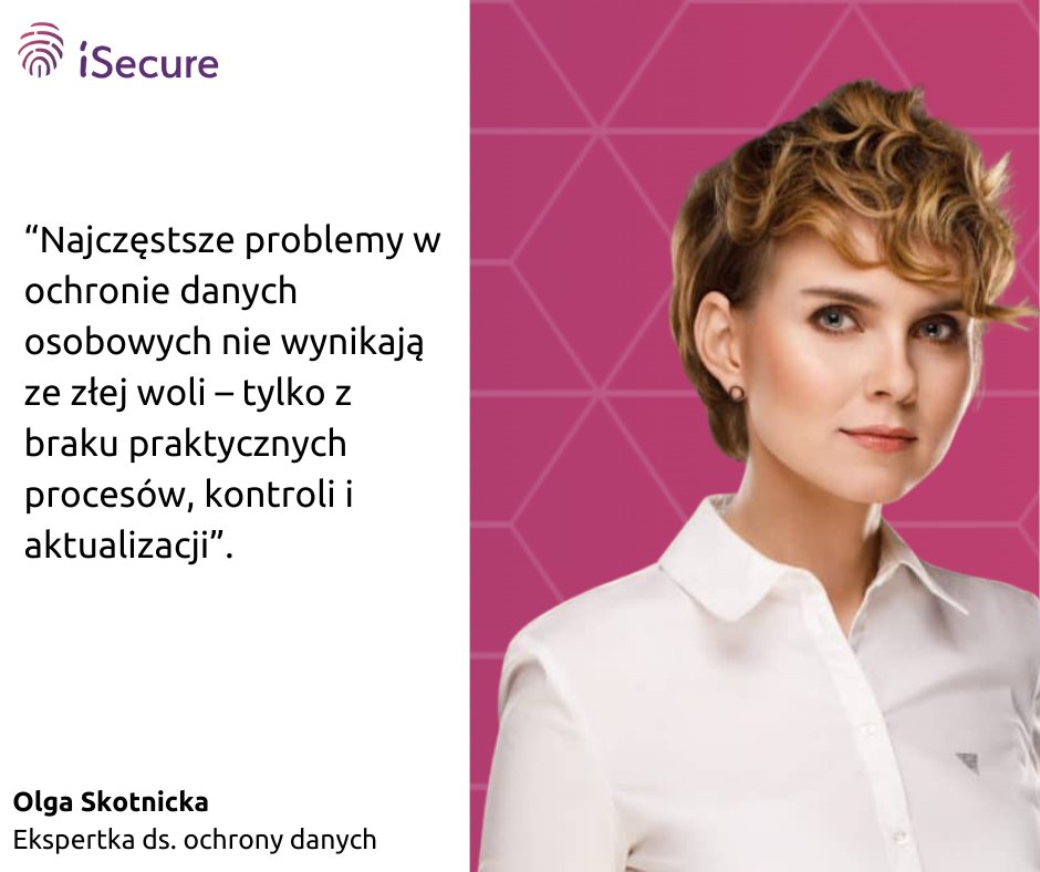 iSecurePL's tweet photo. 5 najczęstszych błędów w ochronie danych osobowych i jak ich unikać (praktyczne przykłady z audytów). Czytaj: https://t.co/2RLiHR9RaA https://t.co/Lunjcn5ciY