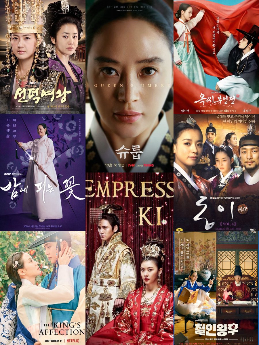 “Koreans can’t make historical dramas with strong female leads”

Wrong, you need to lock in on these dramas.