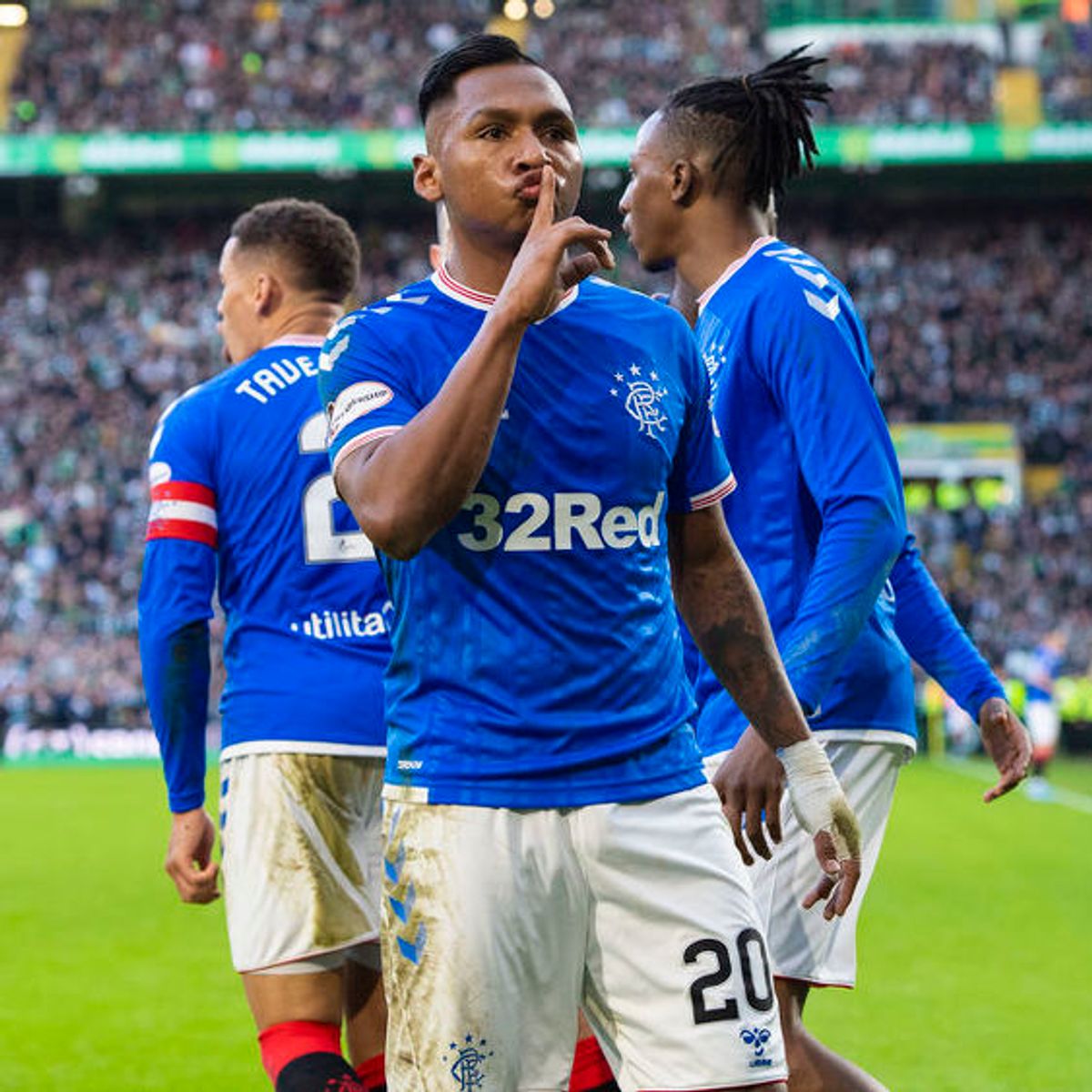 GF6Loyal's tweet image. El Bufalo! Ridiculous and sublime all at the same time. The knee slide and point, pure trademark. The face of Rangers Thursdays. Loved, adored, never ignored. A character degraded by a media desperate to kill  publicity for a man who used his fame to help others back home 💙🇨🇴