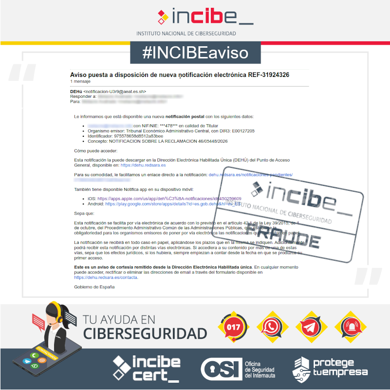 Oficina de Seguridad del Internauta tweet media