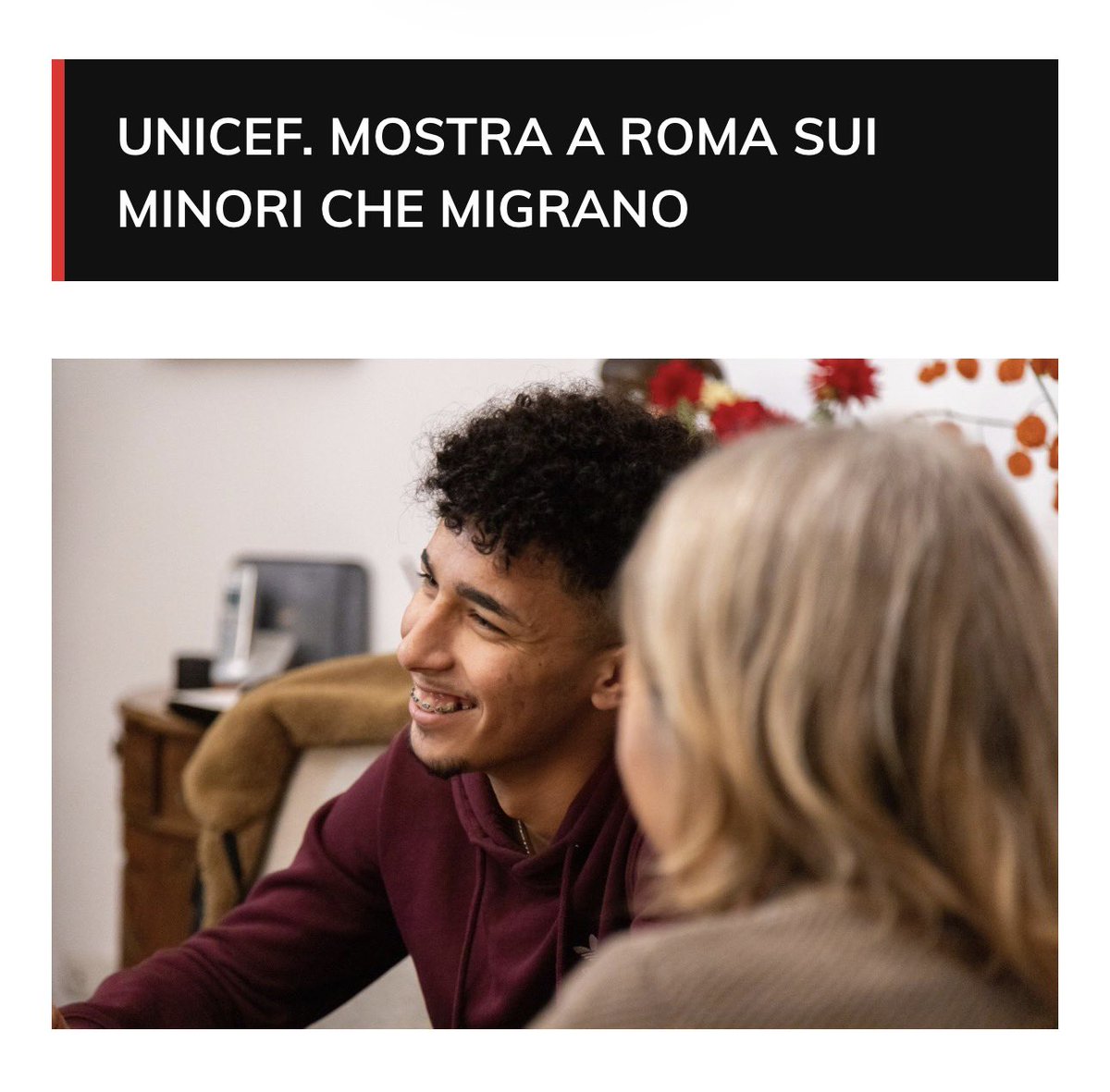 #Unicef. Mostra a #Roma sui minori che migrano

<a href="/arabescmagazine/">Arabesc</a> 
<a href="/UNICEF_Italia/">UNICEF Italia</a> 

#arabescmagazine 
#mondoarabo 

arabesc.it/unicef-mostra-…