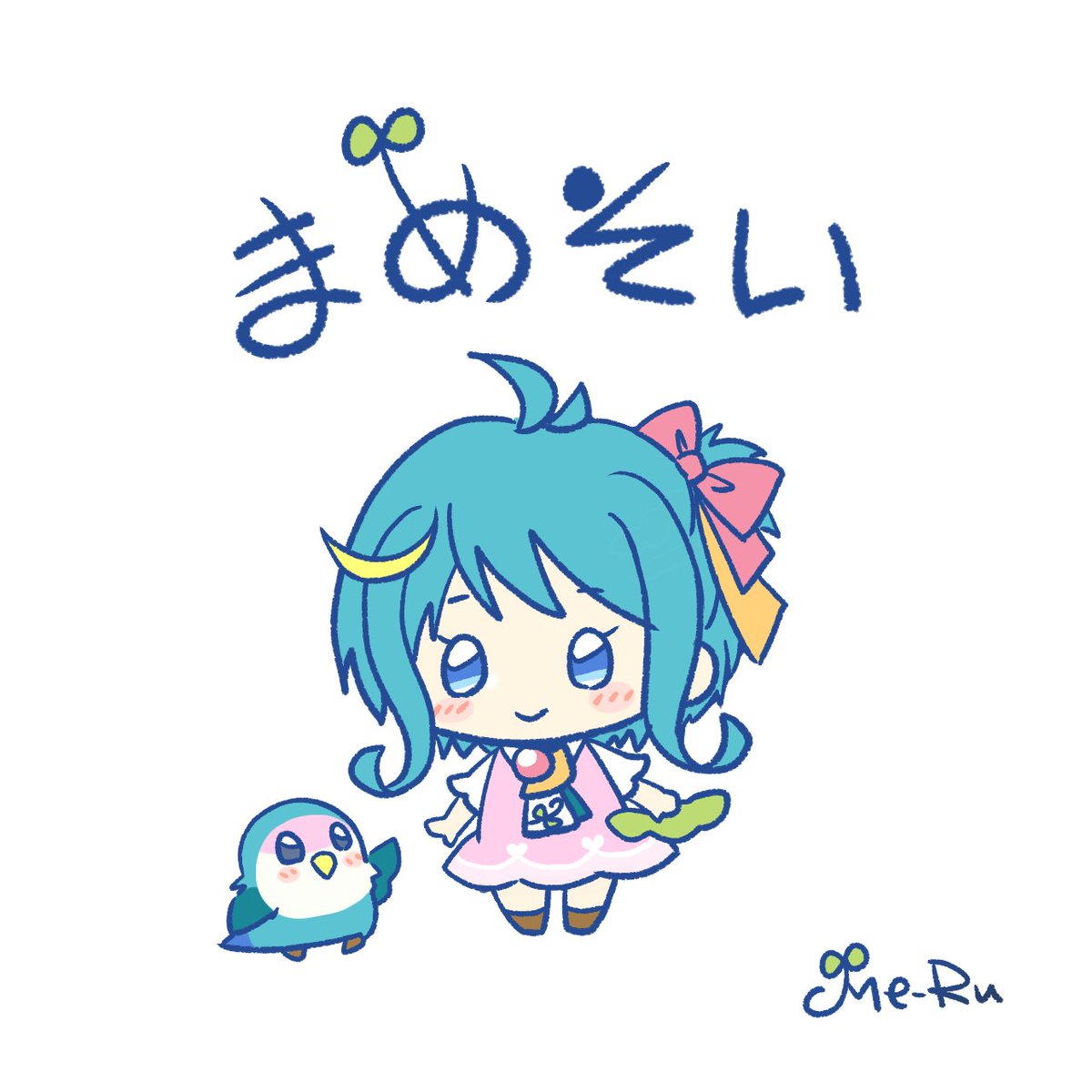 #まめそい　#Mameirodori

まめそいちゃんとコザクラソインコ🫛🦜
どうぞよろしくお願いします🩷🤍💚

#オリキャラ　#ゆるいイラスト
#絵描きさんと繋がりたい