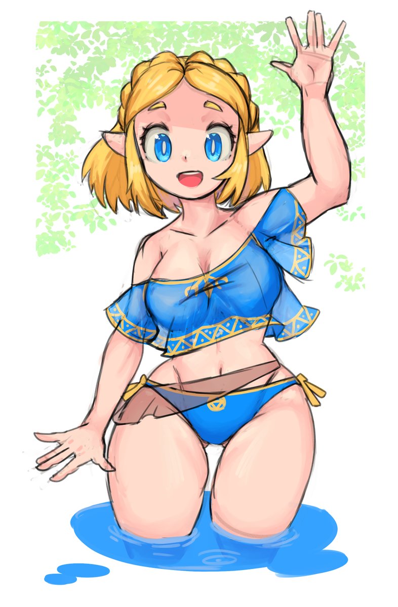 ゼルダ姫 「#Zelda #ゼルダの伝説」|おけら＠お仕事常に募集中のイラスト