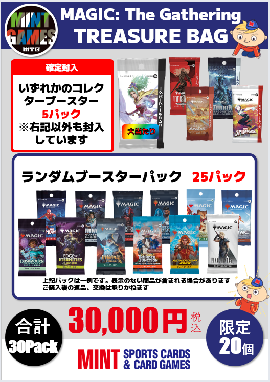 ✨TREASURE BAG✨ お得なパックの詰め合わせセット販売中🐤 FINAL