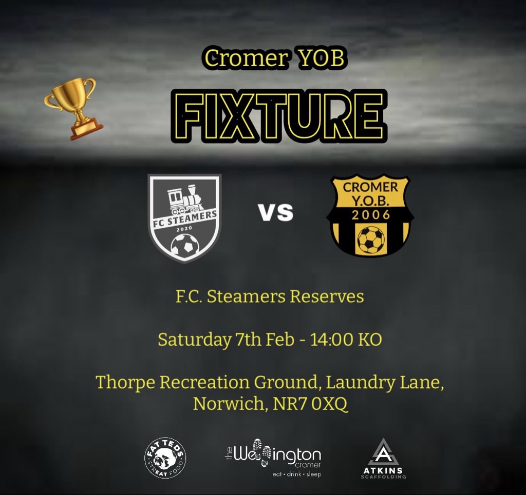 Cromer YOB FC tweet media