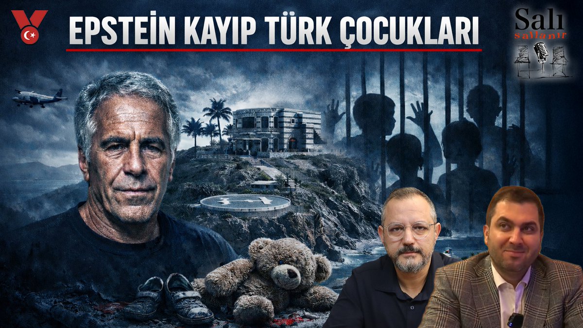 Bilal'i gösterip Bayraktar'a razı etme! | Epstein kayıp Türk çocukları... | Erdem Atay - Engin Balım | SALI SALLANIR

Canlı yayın bugün saat 20.00'de...

İzlemek için tıkla:
youtube.com/live/Uf3WRag_S…

<a href="/medreyata/">Erdem Atay</a> <a href="/enginbalim/">engin balım</a>