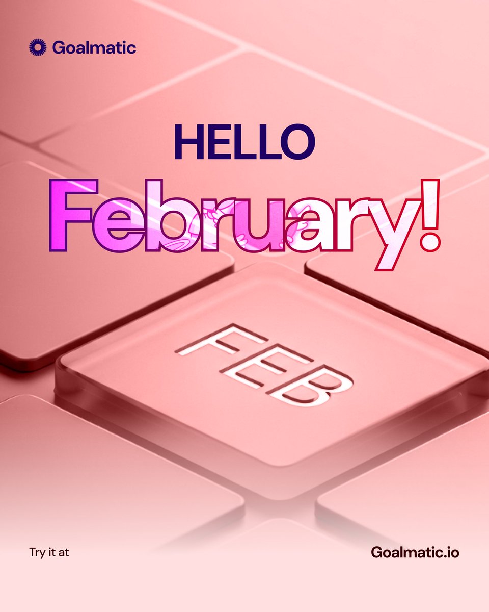 Goalmatic_io's tweet photo. Happy new month to all our users! 
Let’s make the best out of this month https://t.co/cdbI1S25z0