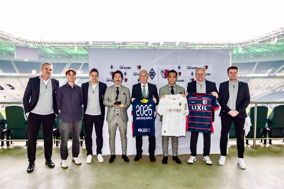 atlrs_official's tweet photo. 🇩🇪お知らせ🇯🇵
ドイツ・ブンデスリーガに加盟するボルシア・メンヒェングラートバッハ（@borussia）とクラブアライアンスを締結しましたので、お知らせいたします。

✅主な取り組み
・強化領域における共同プログラムの実施、スカウティング領域での連携、ナレッジ共有、人材交流
・アカデミー年代における各種選手育成プログラムの実施（U13〜U18）
・国内、国外のスクール事業における連携と共同プログラムの実施

🔽詳細はこちら🔽
https://t.co/zvqFhW8oqH

#antlers #鹿島アントラーズ
