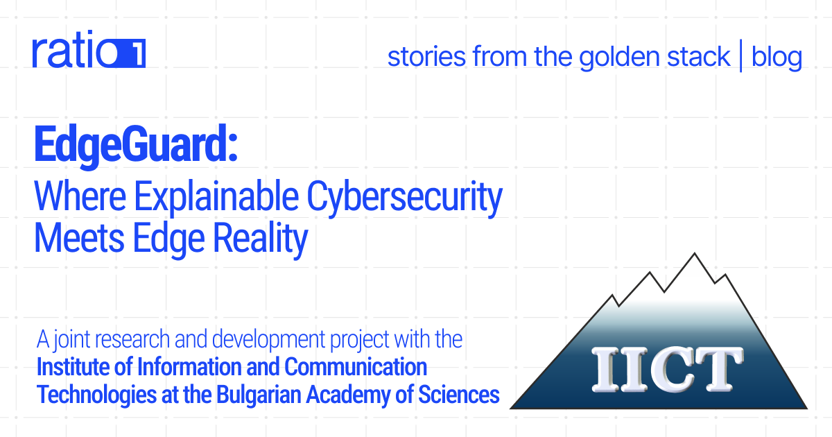 ratio1ai's tweet photo. Announcing EdgeGuard

EdgeGuard is an explainable, edge-native threat intelligence project under active development.

It is being developed in partnership with IICT-BAS (Institute of Information and Communication Technologies, Bulgarian Academy of Sciences) and Ratio1, bringing together applied scientific research and real-world cybersecurity operations.

EdgeGuard aims to turn raw security alerts into clear, evidence-based incident narratives - directly at the edge.

Read more 👇