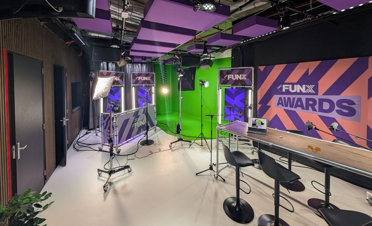 RedTech_News's tweet photo. NPO @FunX has reimagined its Amsterdam base as a multimedia Content Vault, bringing live radio, visual radio and social-first production together in one space. ๐ https://t.co/a6PLA4hQd2ย #RedTechNews #NPOFunX #BroadcastMedia #Radio #DigitalAudio https://t.co/609EzcTodl