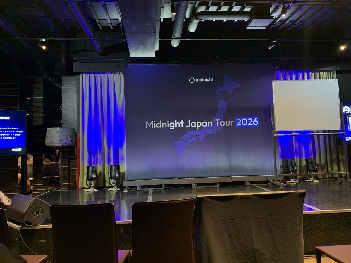 今日は、Midnightのイベントに参加します！