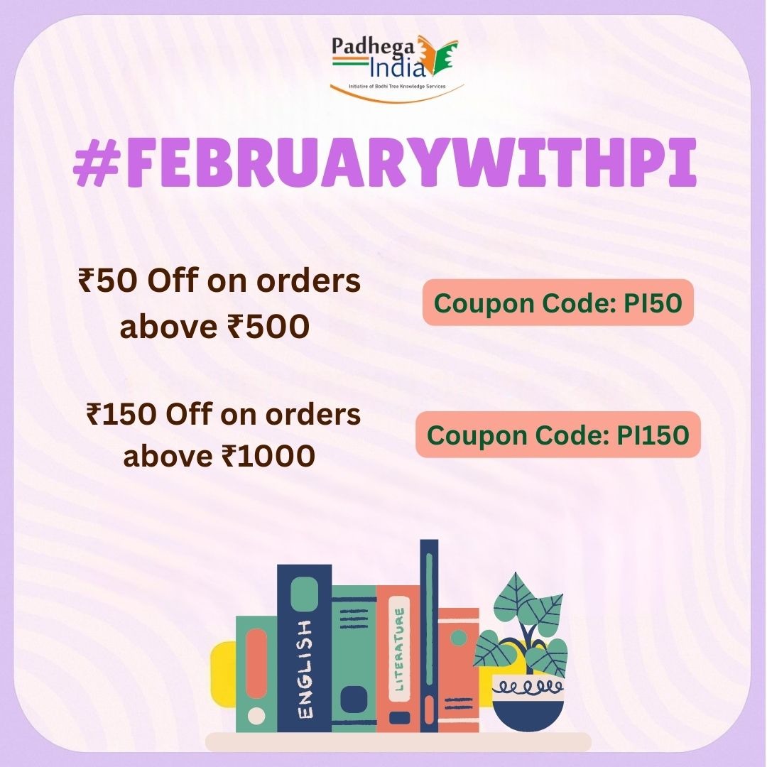 PadhegaIndia_'s tweet photo. #FebruaryWithPI 💖
As an organisation envisaged for Readers, we often go out of our way to ensure book buying is a rewarding process.
We're happy to offer flat ₹50 &amp; ₹150 discount on orders above ₹500 &amp; ₹1000.
👉 PI50/PI150
#BuyOriginal 💮 #BuyFromPI
https://t.co/O0CyYPwB91 https://t.co/bWE5xH30O6