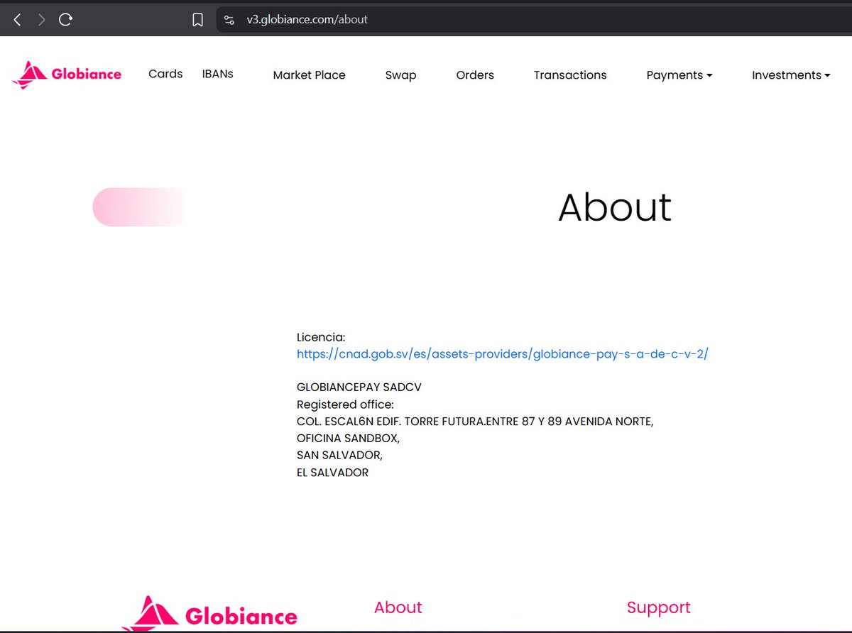 Cuando plataformas cripto extranjeras enfrentan problemas en otras jurisdicciones,
¿puede El Salvador terminar absorbiendo responsabilidades globales a través de sociedades locales subcapitalizadas?

El caso Globiance merece una revisión clara y pública.
<a href="/nayibbukele/">Nayib Bukele</a> 
<a href="/FGR_SV/">Fiscalía General de la República El Salvador</a>