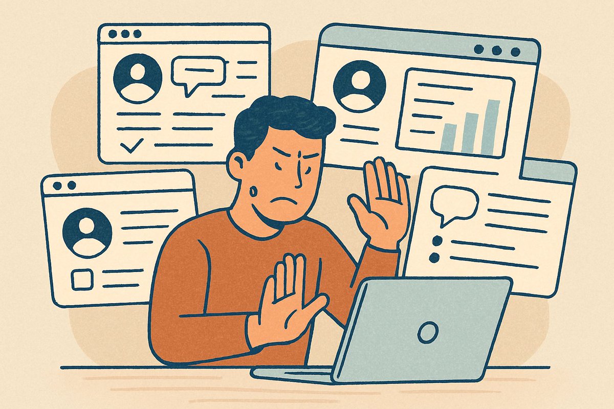 SmallBizCRM's tweet image. Not every business needs a complex CRM. Some just need clarity. This piece explains how to avoid CRM burnout 👉 bit.ly/45MMzLE
#CRMBurnout #SimpleSystems #SmallBusinessSupport #BusinessClarity