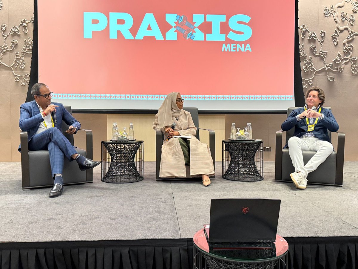 Long term investing is shaped by what matters today &amp; creates impact tomorrow. Staying relevant goes beyond messaging to brand building, language &amp; listening. Adaptation is key.
Insights from Vineet Handa, Umayma Abubakar &amp; Leonardo de Muro at #PRAXISMENA 
<a href="/rakceramics/">RAK Ceramics</a> <a href="/Mubadala/">Mubadala</a>