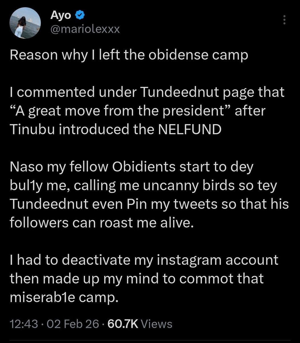 seyilaw1's tweet photo. Let me state clearly that your coordinated attacks will never deter me from supporting President Bola Ahmed Tinubu GCFR and your generation, and those unborn will read about it.

While I understand that you assume that everybody is fraudulent because of the fraud you support, which I have never questioned you for, you can keep running from pillar to post.

I once personally tagged the UK Home Office, @ukhomeoffice, here when the Kaduna resident guy was moving mad. You tried then and failed.

The Metropolitan Police, @metpoliceuk has been duly informed and I want to thank the West Midlands Police, @WMPolice, for their prompt response. 

I want to assure you that if as little as a drop of water touches my family wrongly, .......... 

TINUBU TILL 2031. God bless you.
