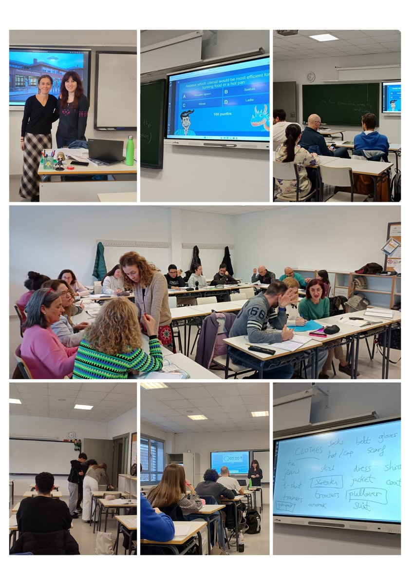 EoiPonferrada's tweet photo. Dos compañeras del dpto. de inglés terminan sus observaciones dentro del Proyecto de Innovación Educativa OBSERVA_ACCIÓN COMUNICA_ACCIÓN, ONE 2 ONE. Ha sido una experiencia enriquecedora para ambas. @CFPIdiomas
#observa_accion #comunica_accion #One2One #aprendeinnovaycomparte https://t.co/9zZ5Ga0Aj9