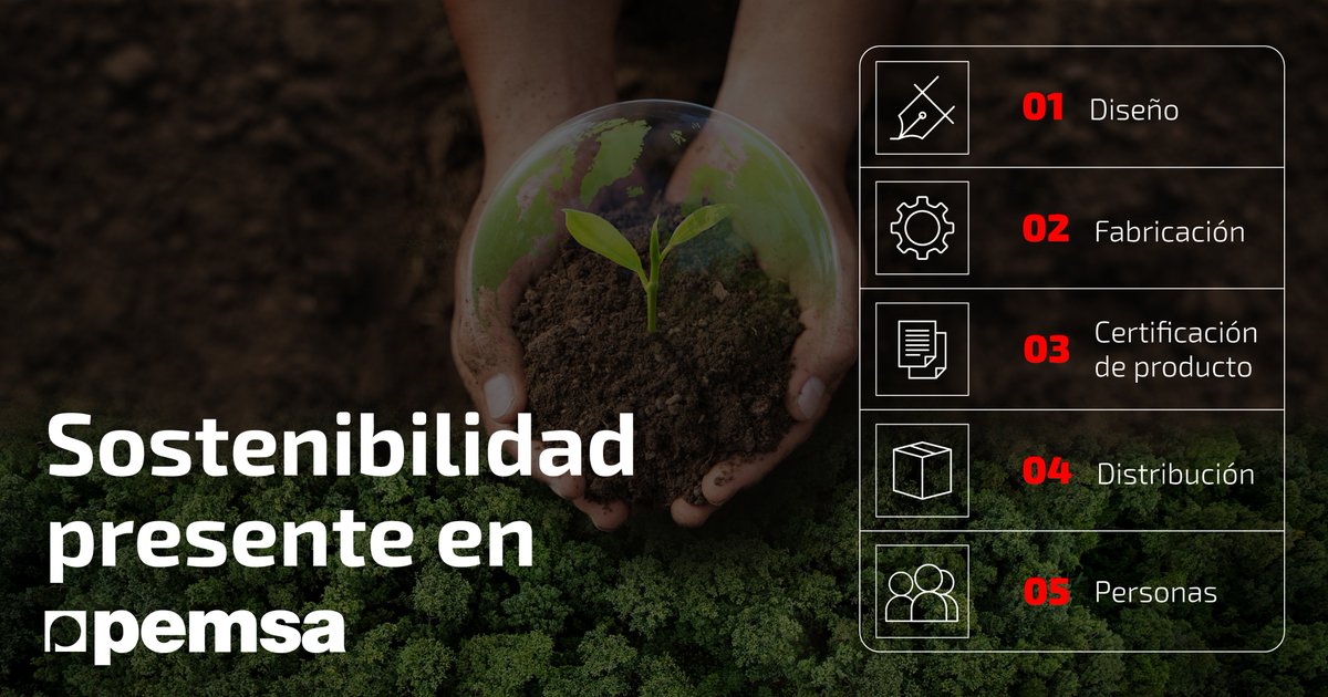 #Sostenibilidad pilar estratégico en Pemsa 🌍

En Pemsa, queremos mostrar cómo la sostenibilidad forma parte de nuestro día a día. Porque para nosotros, la sostenibilidad no es un objetivo futuro, es una realidad presente.

¿Te quedas a descubrirlo?

 #IndustriaResponsable