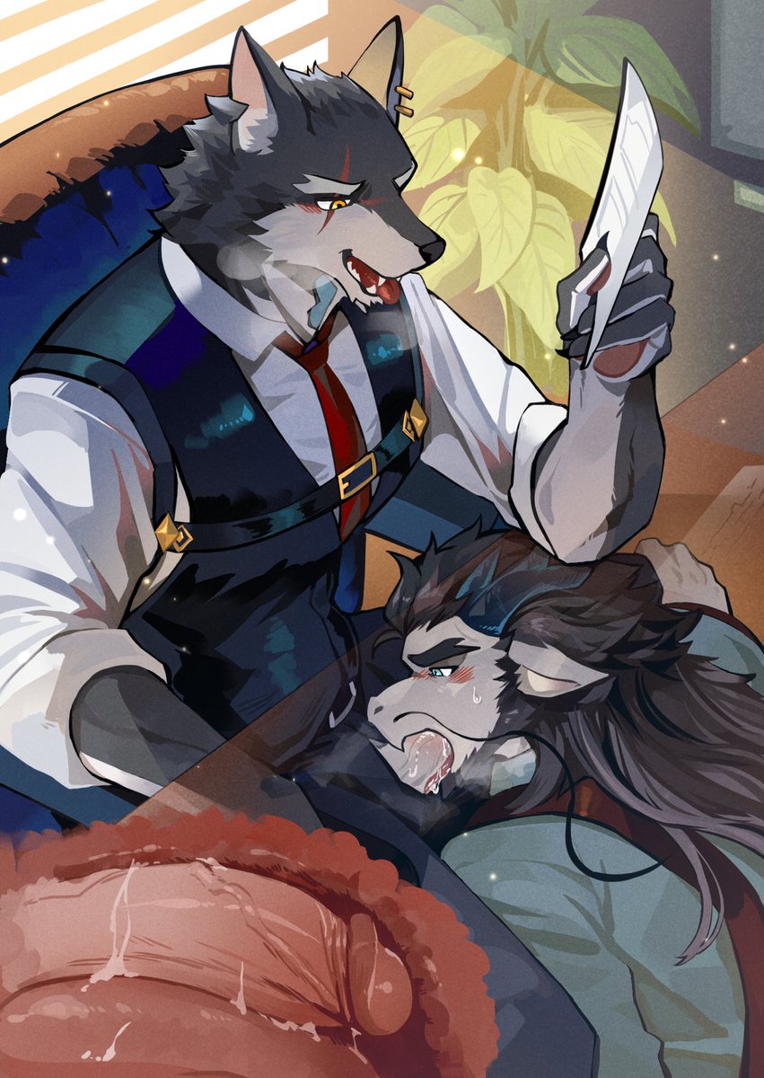 Rengetsu_Klau's tweet photo. Working hour……? 🐾

With @HAKURYUdono https://t.co/3XzoWNOqI4