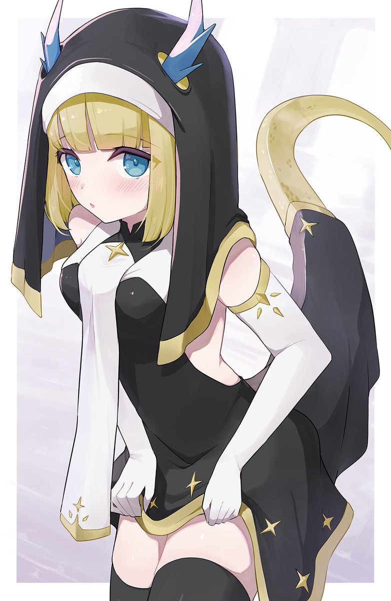 シスターなドラゴン娘
#oc 