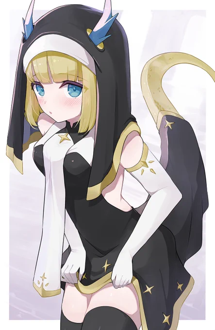 シスターなドラゴン娘 #oc