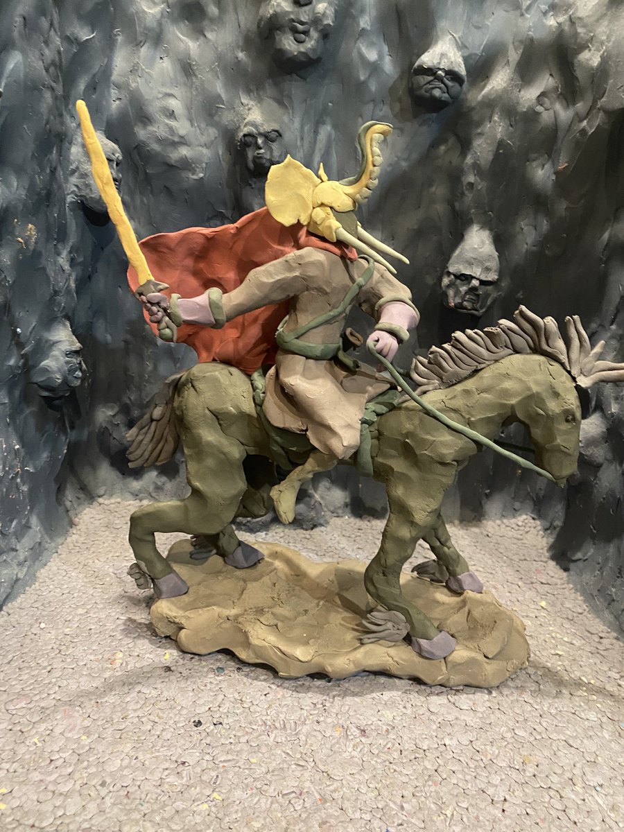 Daleksares32192's tweet image. Indûr unleashed

#nazgul #nazgûl #ringwraith #middleearthstrategybattlegame #tolkien