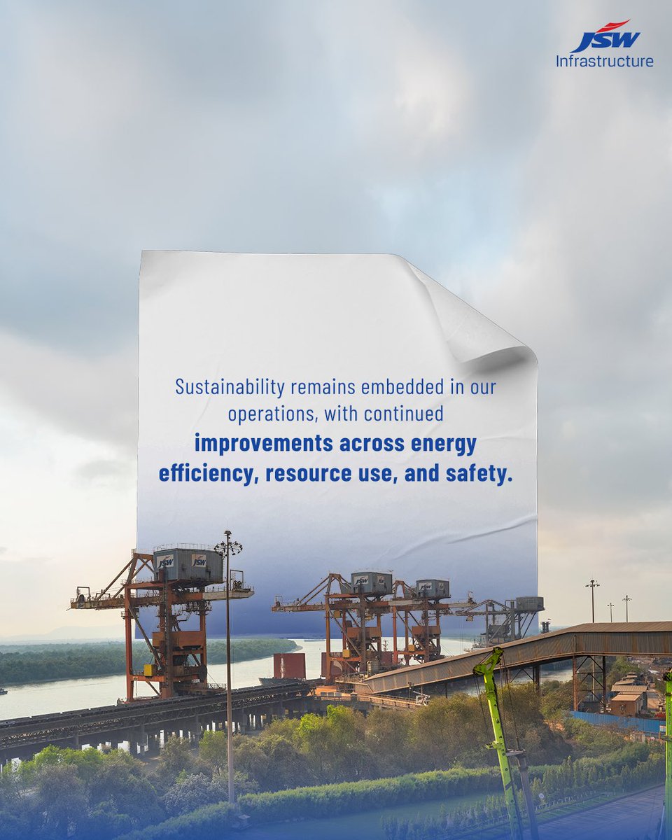 JSW Infrastructure tweet media