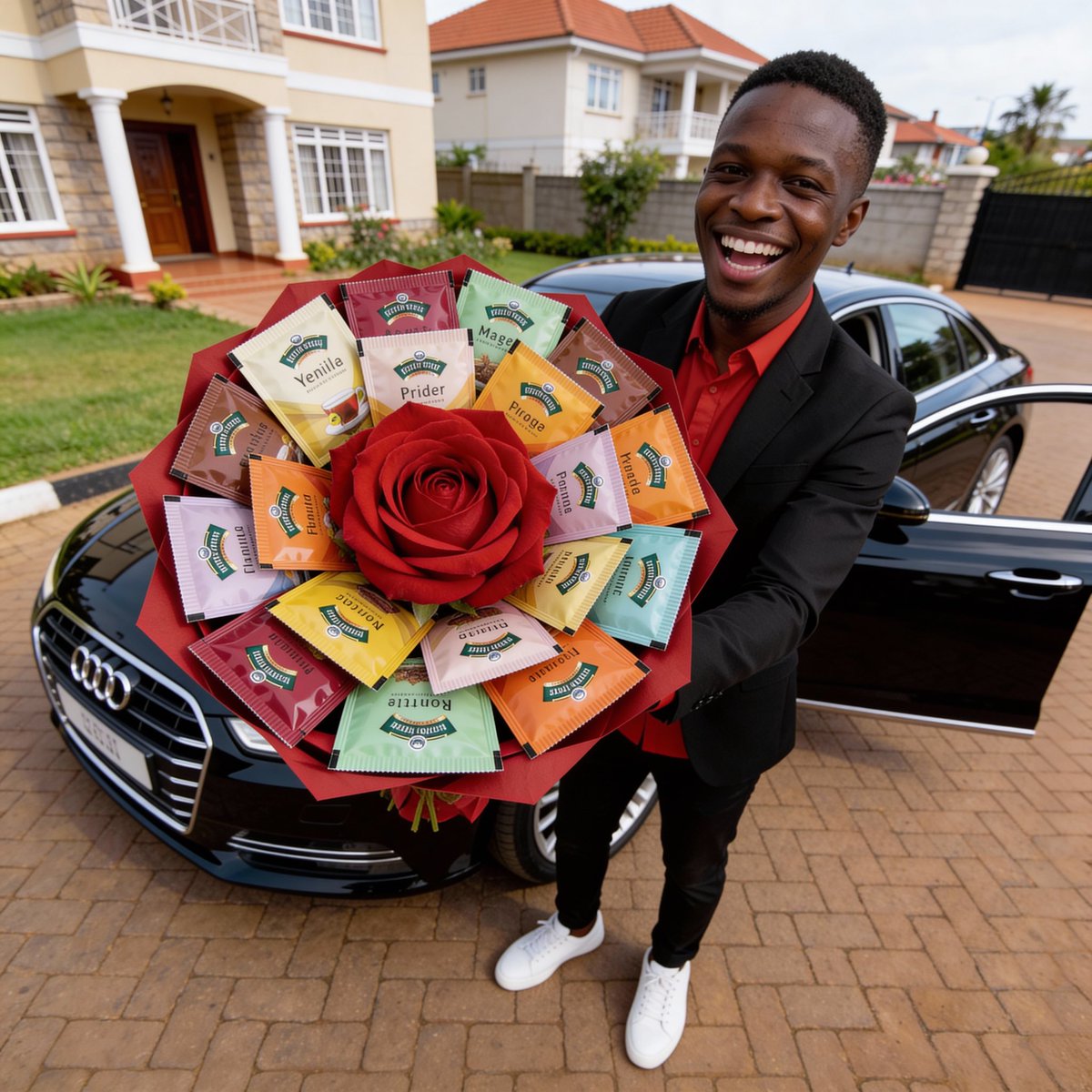 KetepaLtd's tweet photo. Ketepa wishes to remind the public that section 1 of the Love Languages Code - aka the gifting of Ketepa Tea bags in decorative and romantic bouquet displays during this month of love is an enshrined freedom that all Kenyans across all walks can engage in without fear of interdiction. 

Signed - Ketepa Cabinet Secretary for Love Affairs 😘