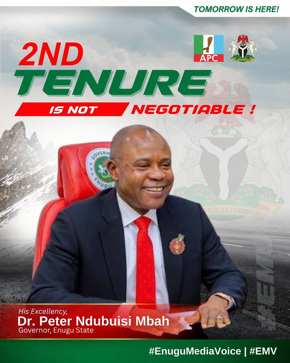 enugugover76588's tweet photo. Good leadership shows in the results.
The people can see it, and they can feel it.
Tomorrow is here.
#TomorrowIsHere #petermbah2027 #ProgressInAction #EnuguForward #apc https://t.co/sarQa2LbBQ