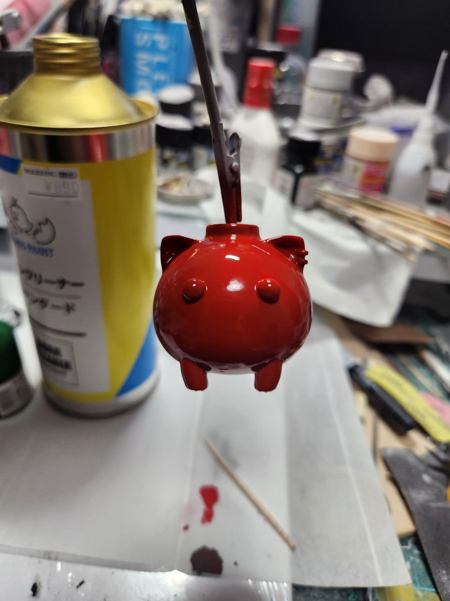 r_ngy_no_052's tweet image. チョコみたいになったやつ。
リンゴみたいになったやつ。
グレーで塗ったやつ。
迷彩塗装の一色目。

白はダラダラにダレたからやり直し。

#ししらーと
#SSRB