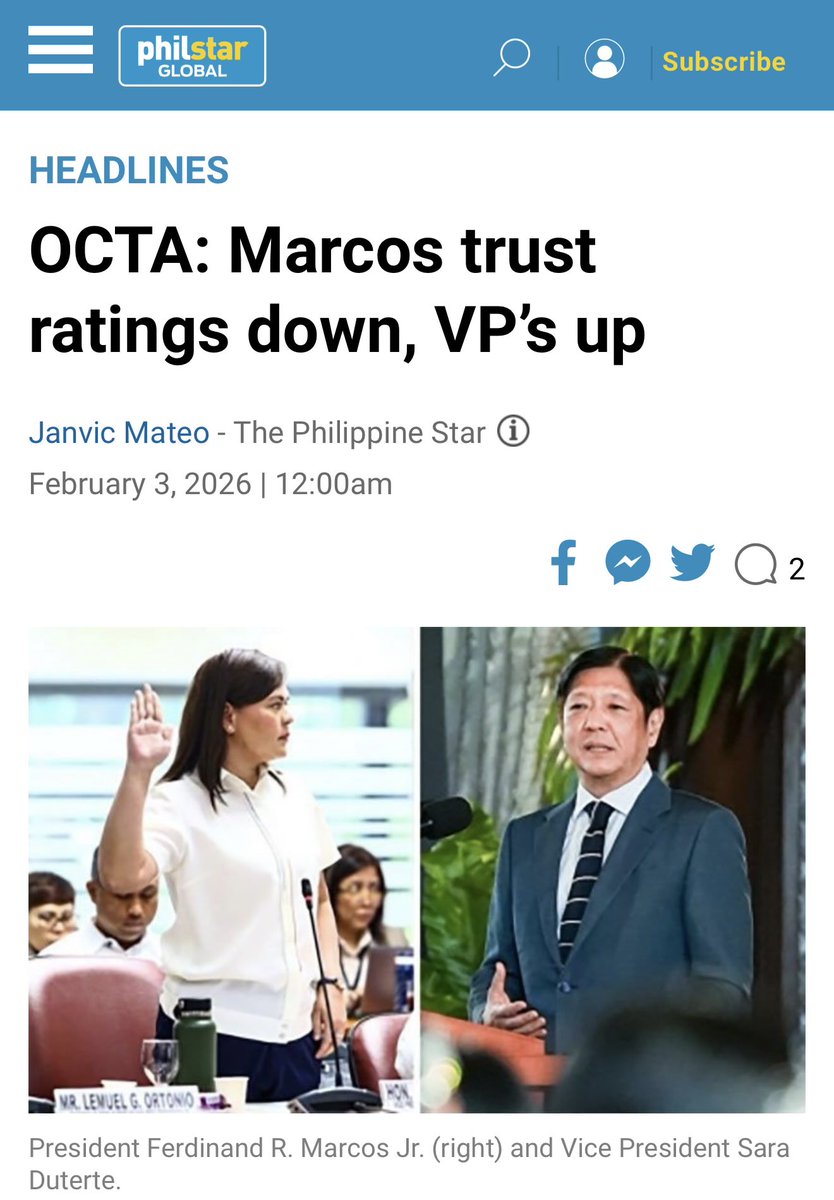 I agree with Marcos' decline, he seemed too weak to stop rampant corruption. But Sara's increase??? I cannot understand it. If the survey is true, dapat talaga stupid people should not be allowed to vote. Wala eh, the nation's future is at stake here.