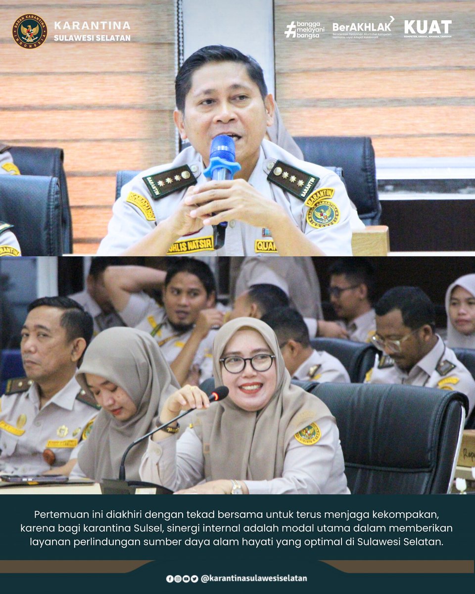 Karantina Sulawesi Selatan (@karantinasulsel) on Twitter photo 
