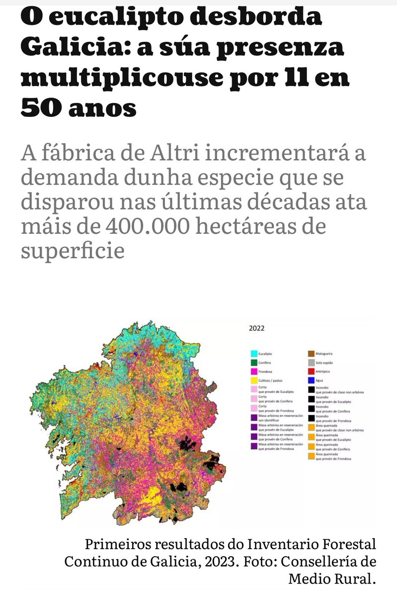 MonchoGallecia's tweet image. O #PpdeG e #AlfonsoRueda priorizan intereses privados sobre o ben común galego. Este proxecto é extractivismo verde: mesma lóxica depredadora dos 70 (lembrades as celulosas de Pontevedra?), pero con máis propaganda e menos escrupulos.