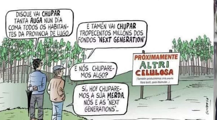 MonchoGallecia's tweet image. O #PpdeG e #AlfonsoRueda priorizan intereses privados sobre o ben común galego. Este proxecto é extractivismo verde: mesma lóxica depredadora dos 70 (lembrades as celulosas de Pontevedra?), pero con máis propaganda e menos escrupulos.