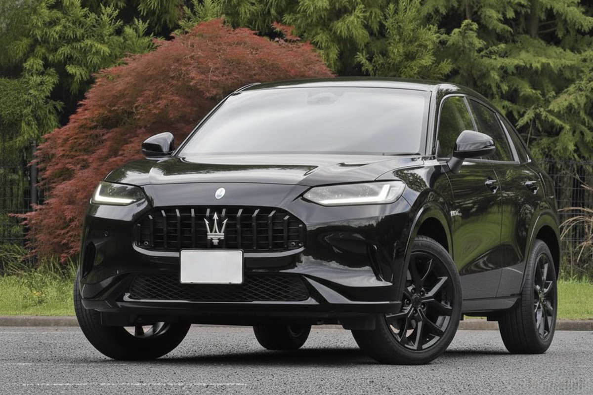 nodan_anoda's tweet image. ホンダZR-V、マセラティのエンブレムに変えるだけでめちゃくちゃカッコ良くなる😎