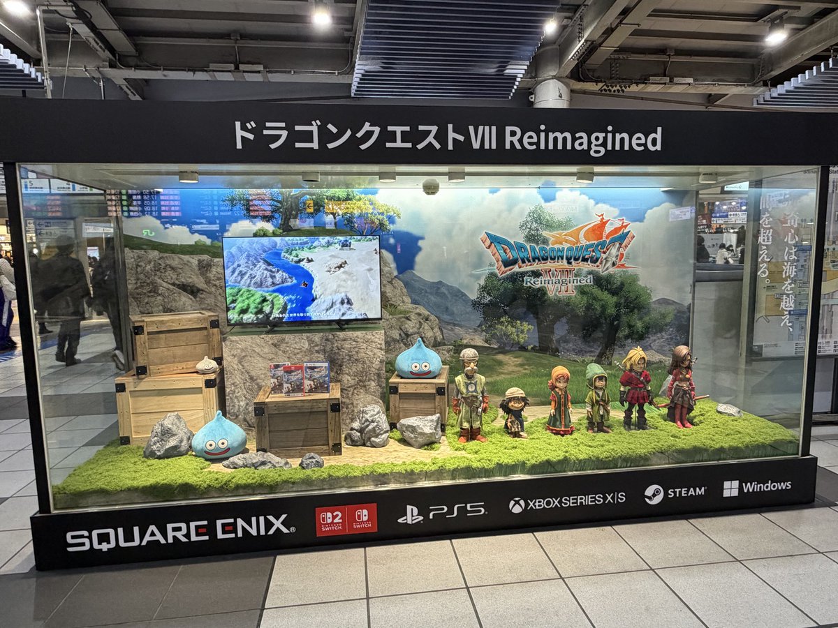 品川駅構内
#DQ7R
