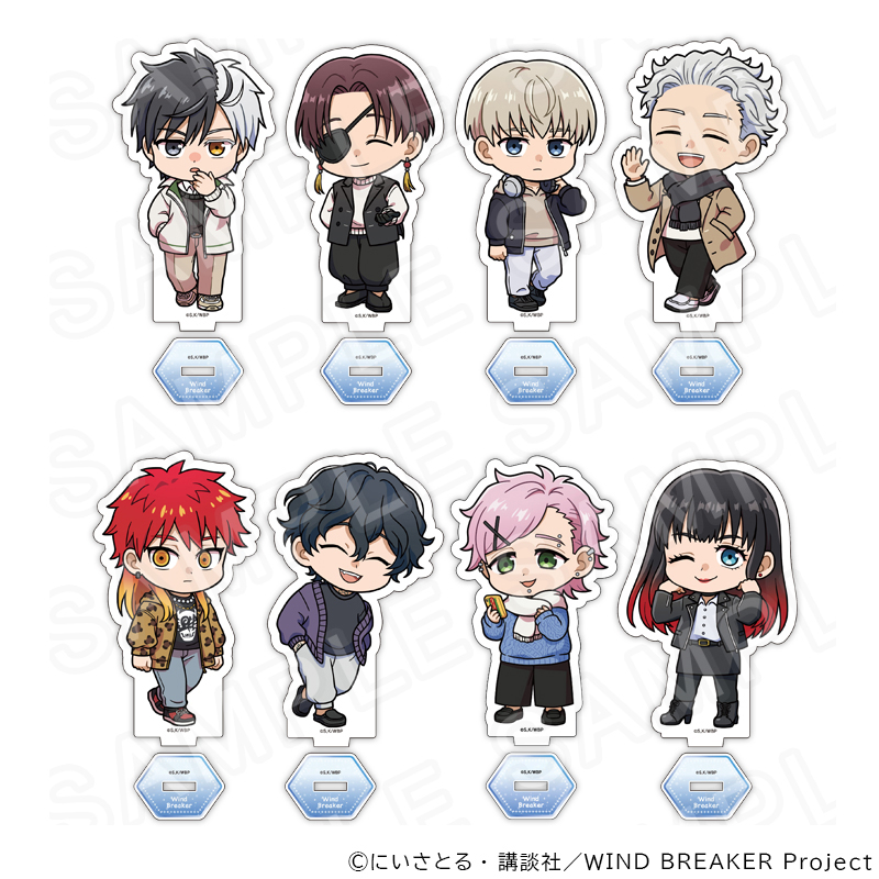 WINDBREAKER_FAN's tweet photo. 2026年2月25日発送予定

各サイトにて予約受付開始！！

TVアニメ『WIND BREAKER』ミニキャラアクリルスタンド（冬衣装Ver）

https://t.co/mQCpwfxtID https://t.co/vsXLm7bNyy
