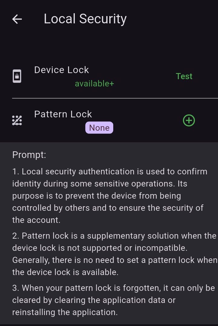 DeltaCoinNews's tweet photo. HELLO DELTANS
Make sure you activate Local Security to tighten up your account security.
Click on
๐"Menu" and then click on
๐"Local security" to activate it.
Please Read the Prompt to understand.
HAPPY MINING โ๏ธ
#DeltaKim #DeltaCoin #DeltaCoinMining #CryptoMining https://t.co/PqcYDyVDw4