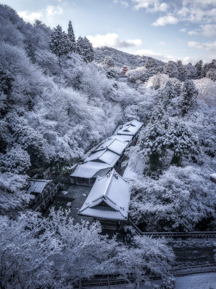 清水寺　雪景色　額入り 清水寺 雪景色 額入り 清水寺 雪景色 額入り 清水寺雪景色 京都府の