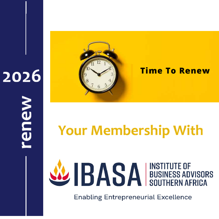 As we begin the year, we encourage all members to renew their IBASA membership.
Renewal enquiries: accounts@ibasa.org.za
Renew online: ibasa.org.za
Let’s grow IBASA together - invite a colleague to join our professional community.