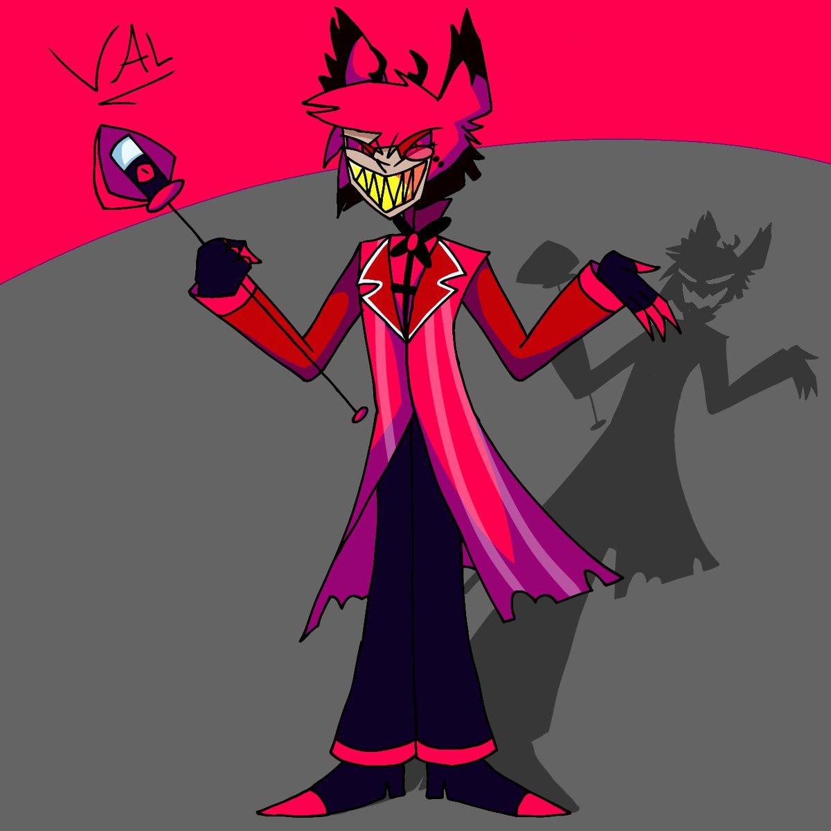 Alastor 
#HazbinHotel #HazbinHotelFanart #HazbinHotelArt #HazbinHotelAlastor #Alastor #Art #Fanart