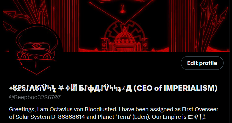 SUPERIOR ORGANISM ᛪᛪᛪᛪᛪᛪᛪᛪᛪᛪᛪᛪᛪ tweet media