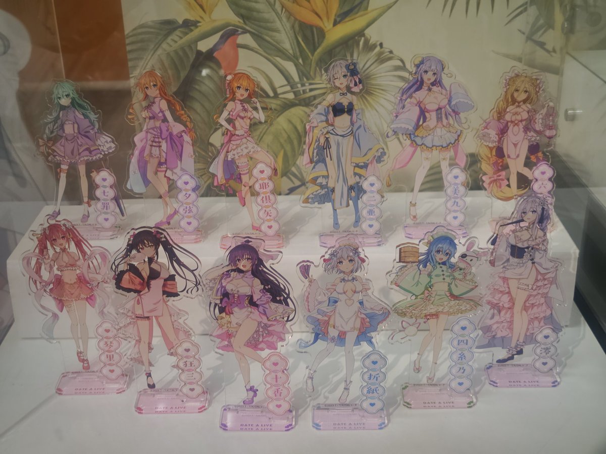 デート・ア・ライブⅤ POP UP SHOP パステルチャイナ in ボークス