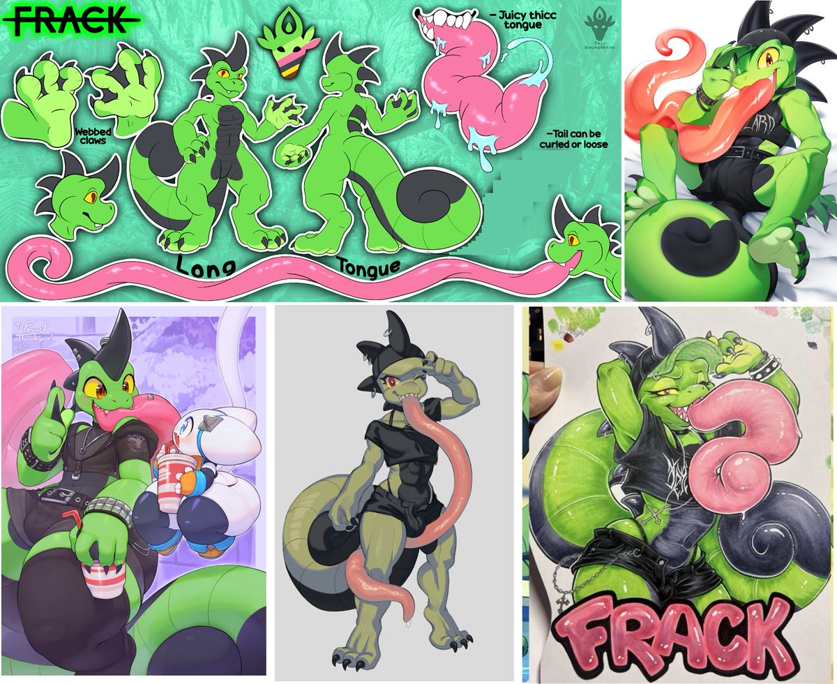 Frack フラック🦎👅💦 tweet media