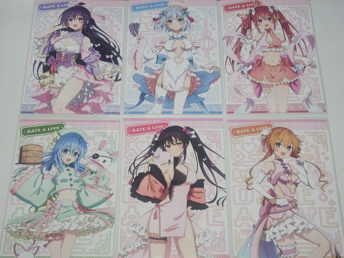 デート・ア・ライブ ホビー天国2 パステルチャイナ 特典 ポストカード　コンプ デート・ア・ライブⅤ」 POP UP SHOP（パステルチャイナ） 】開催決定