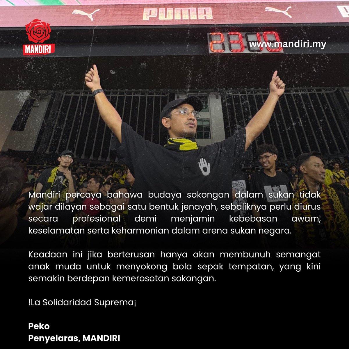 MandiriMY's tweet photo. #ultrasel #kenyataanmedia #mandirimy https://t.co/o99BktuxTk