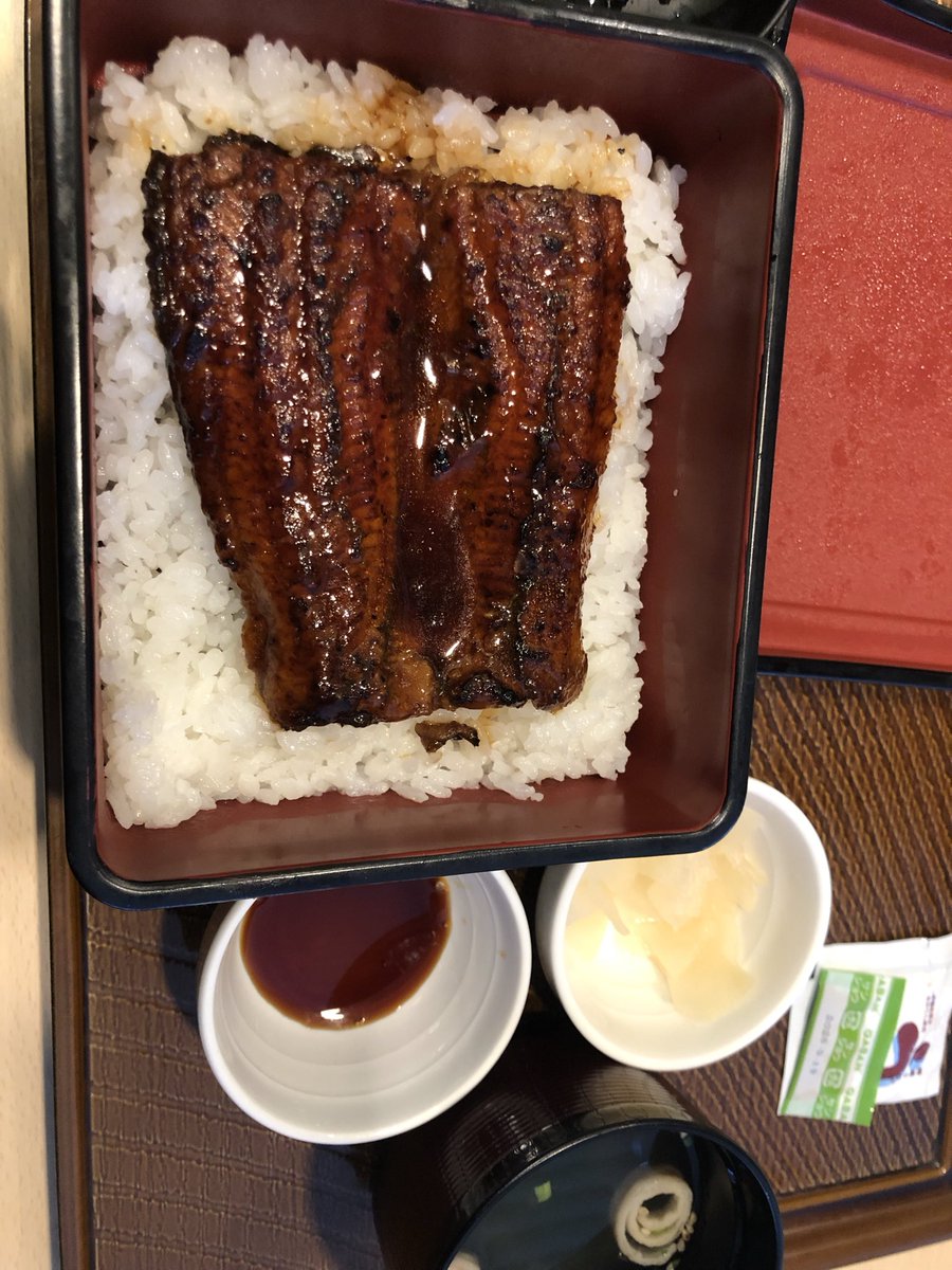 Alicein2024's tweet photo. 久々に外食しました。
鰻😺 https://t.co/pzVDKG5YGs