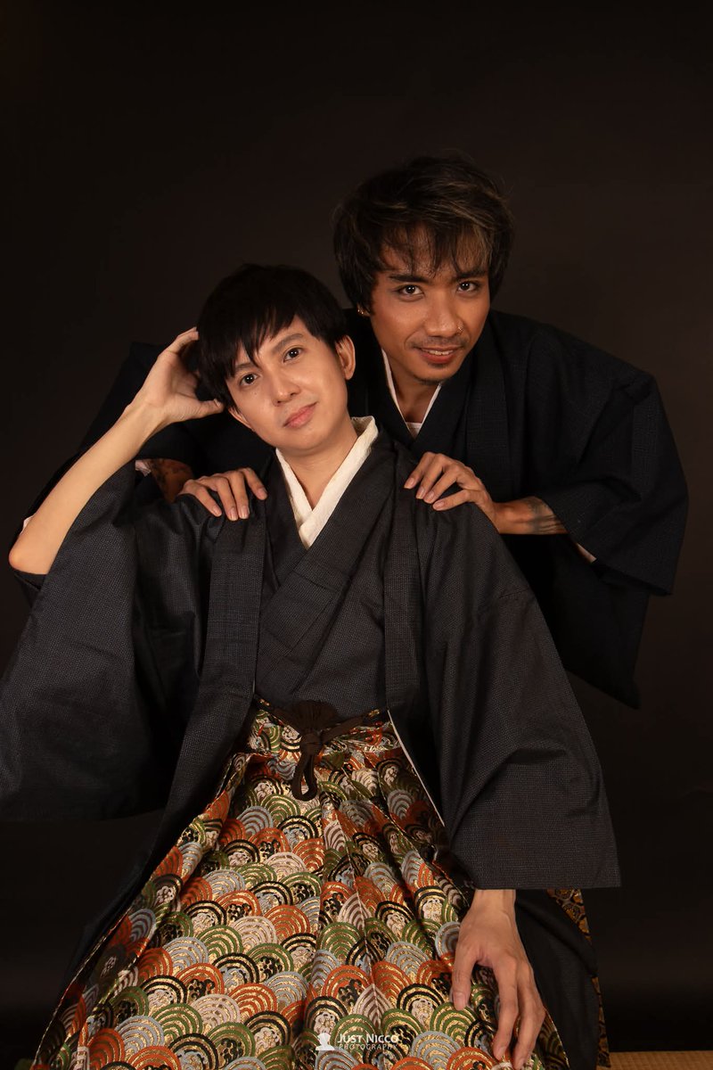 Nukihanatsu - 抜き放つ

We sparred in moonlight,
steel singing our secret vows—
you struck when I smiled

📸 Photographer: Just Nicco Photography
💃 Models: Marlon Brandon Ian Cartalaba
👘 Kimono &amp; Styling: Magudarena Kimono マグダレナの着物

#MagudarenaKimono